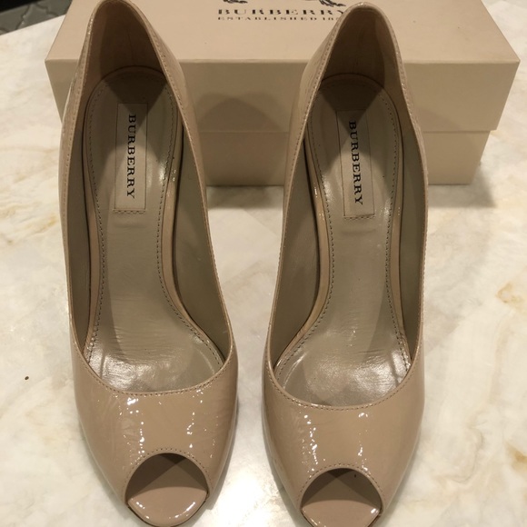 BURBERRY PEEP TOE HEEL - Picture 3 of 6